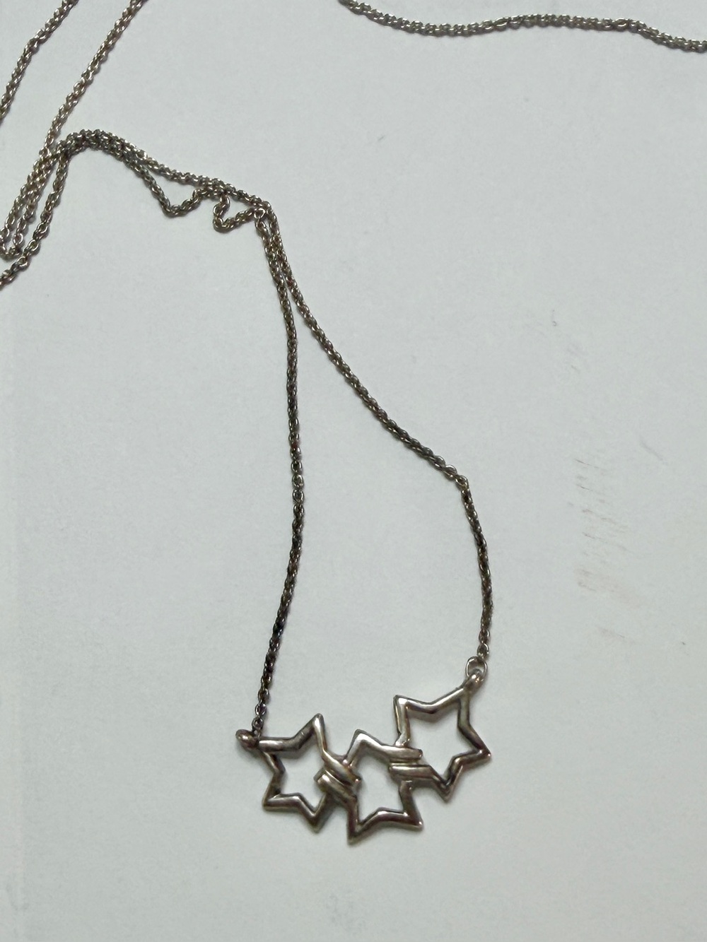 Elsa Perreti Tiffany Silver Star Necklace